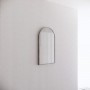 Me Brushed Nickel Framed Arch Mirror 450 * 800